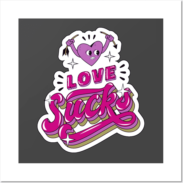 Love Sucks Wall Art by aaallsmiles